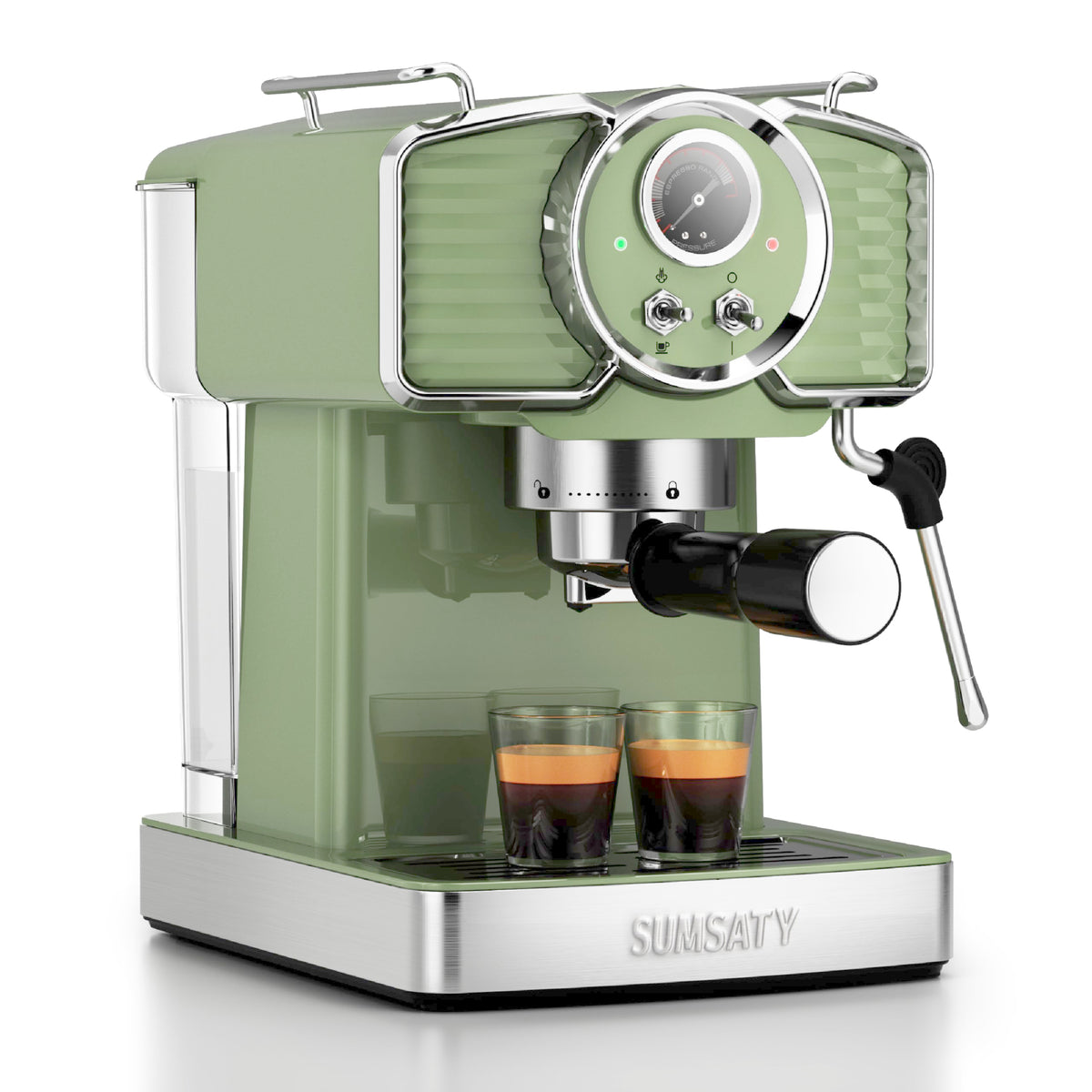 SUMSATY máquina de espresso 20 bares lista para expreso rápido en casa