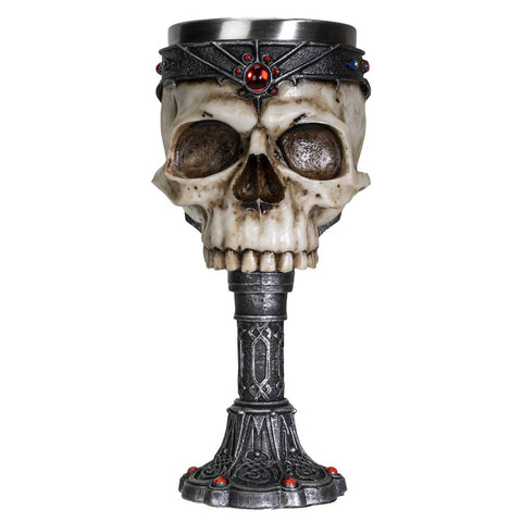 Summit Collection copa calavera Ossario con inserto para servir vino