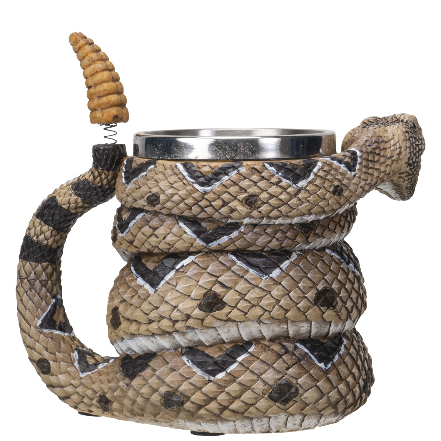 SUMMIT COLLECTION Taza serpiente cascabel dientes, añade carácter a cada bebida