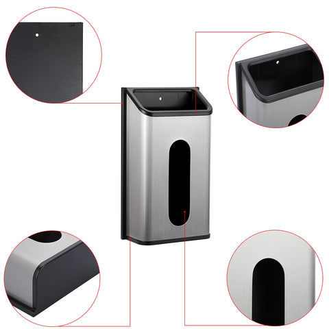 Sumnacon dispensador de bolsas junto al refrigerador, diseño para ahorrar espacio