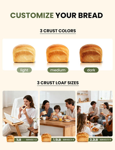 Capacidad 2.2 lb ideal para familias en la SUMSATY