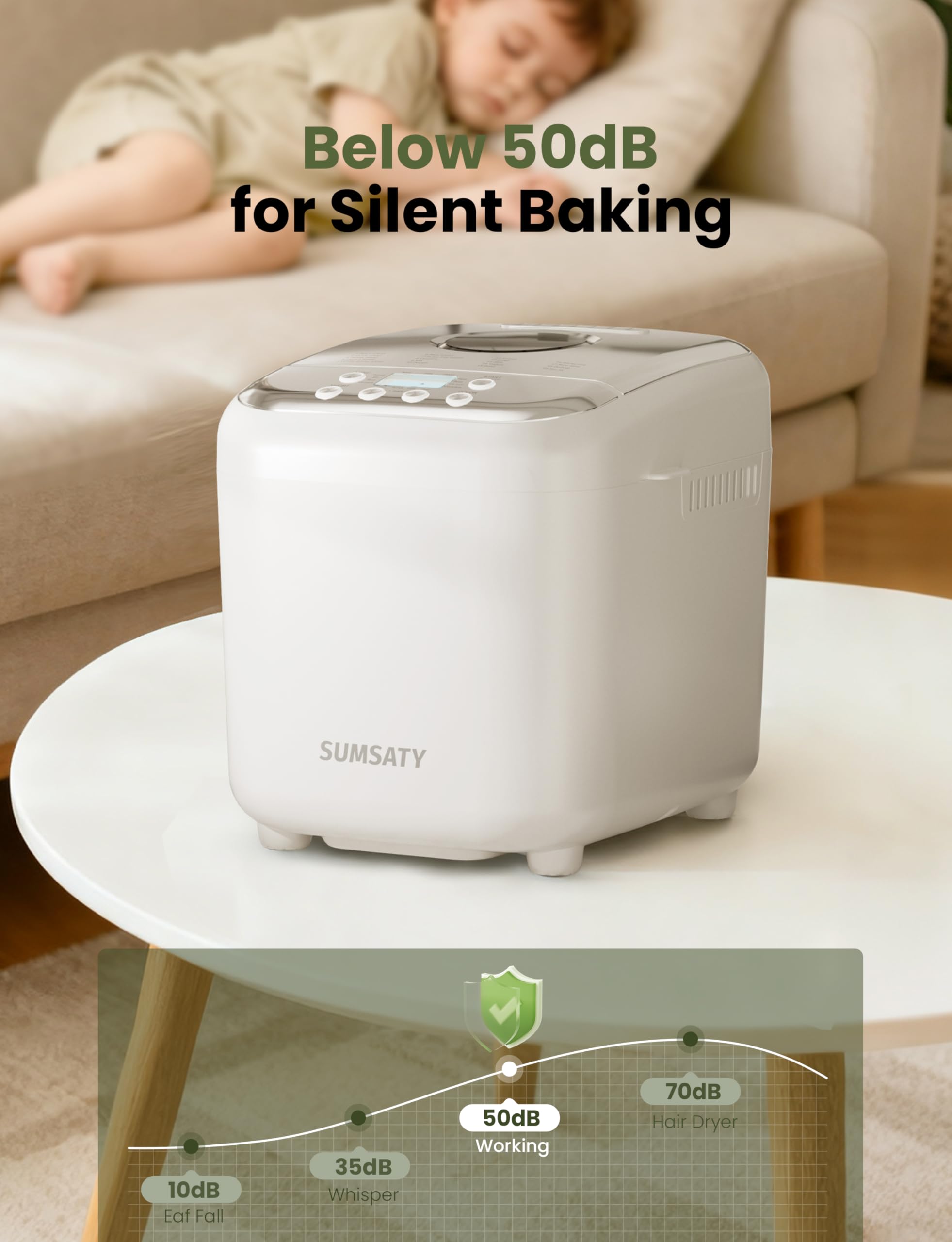 Limpieza rápida gracias al revestimiento cerámico de SUMSATY