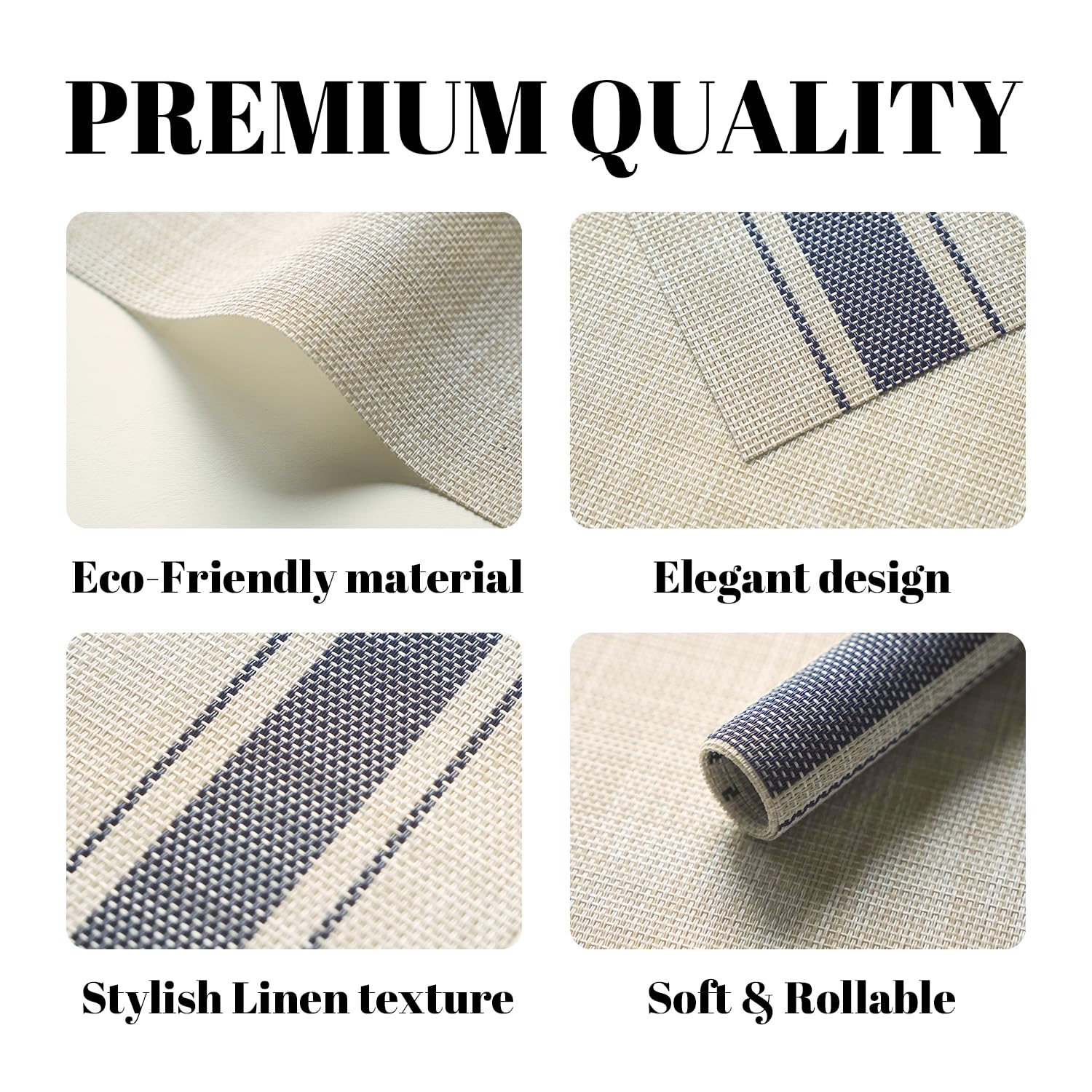 Sumymery manteles individuales durabilidad alta para uso diario.