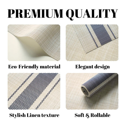 Sumymery manteles individuales durabilidad alta para uso diario.