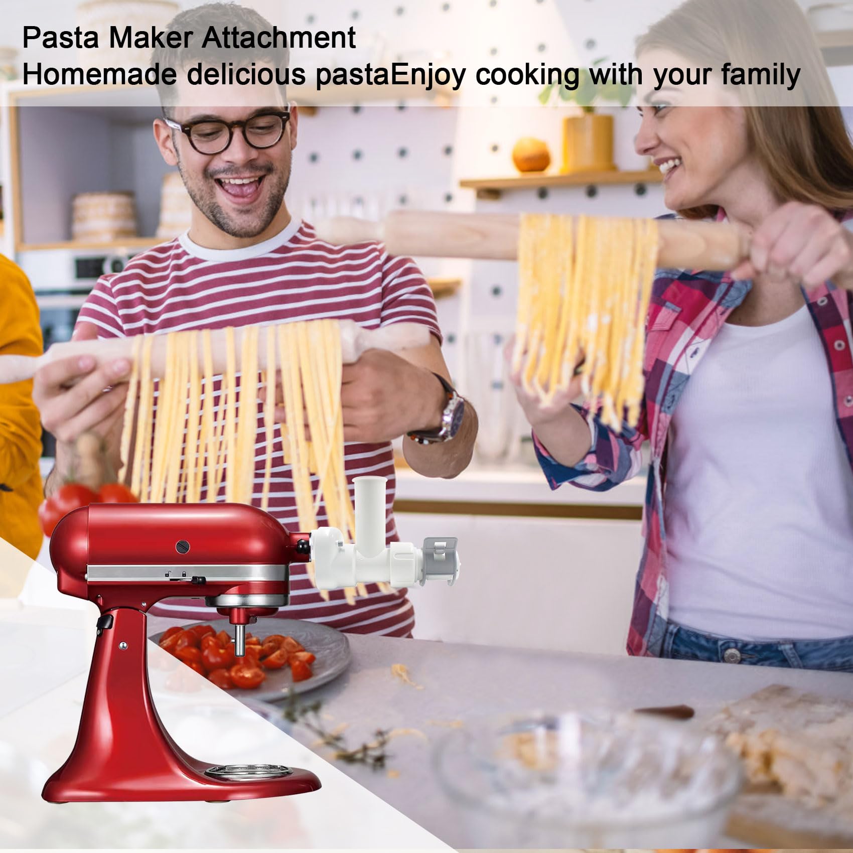 Sun3drucker accesorio pasta con corte integrada para cortar a la longitud deseada