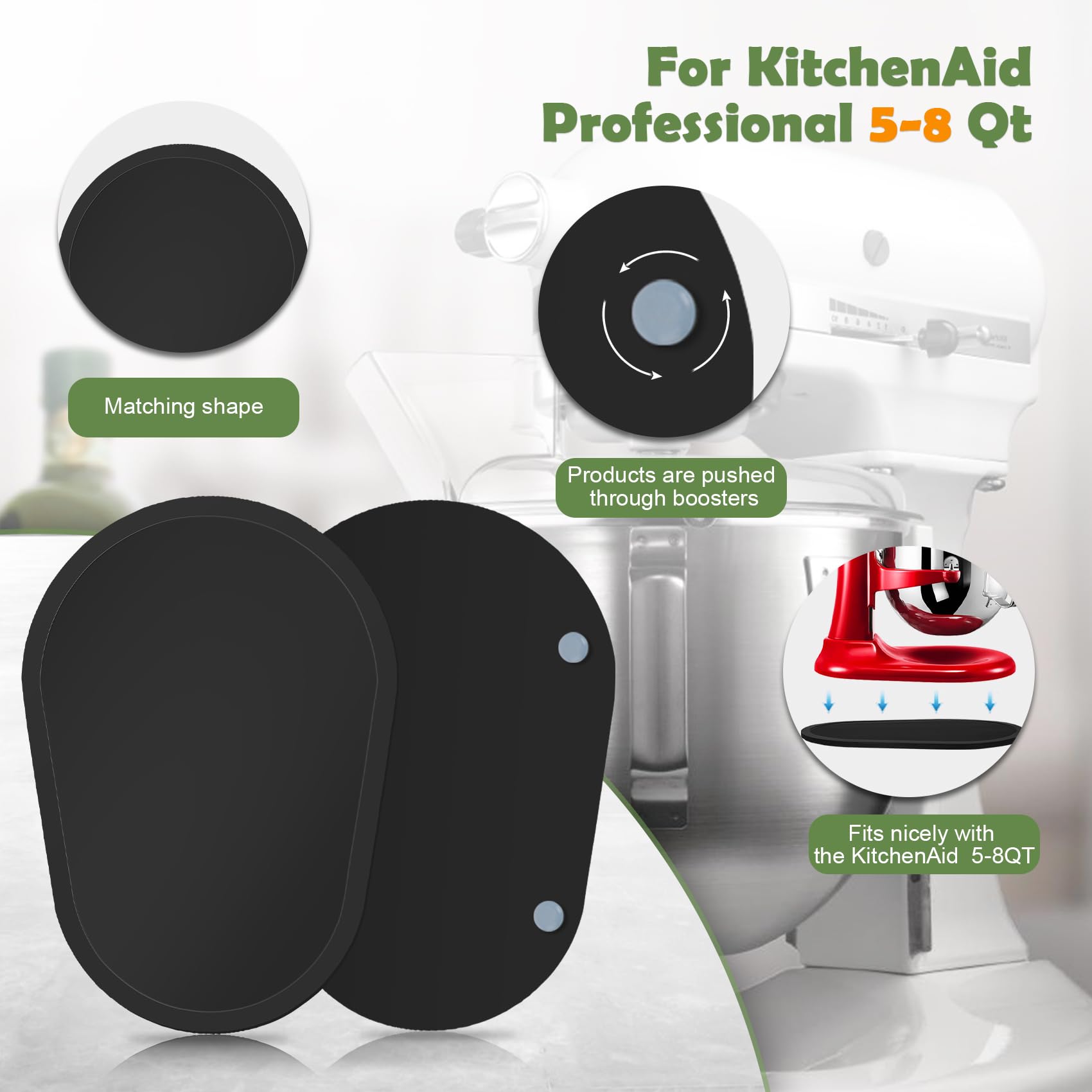 Sun3drucker compatibilidad 5-8 Qt, ideal para organización de la encimera.