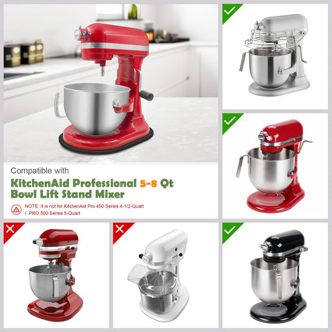 Sun3drucker deslizador facilita mover la KitchenAid 5-8 Qt sin esfuerzo.