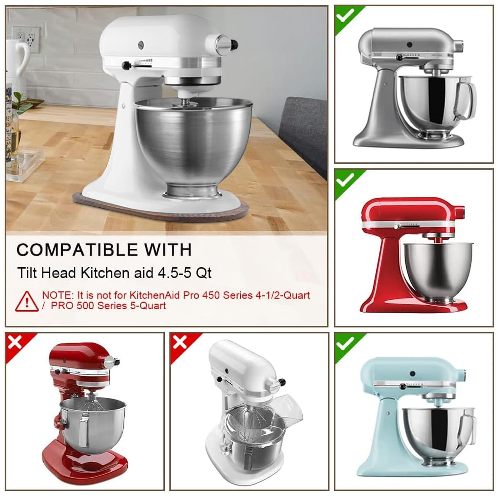 Sun3drucker Deslizador de bambú ofrece durabilidad y protege la superficie de la cocina