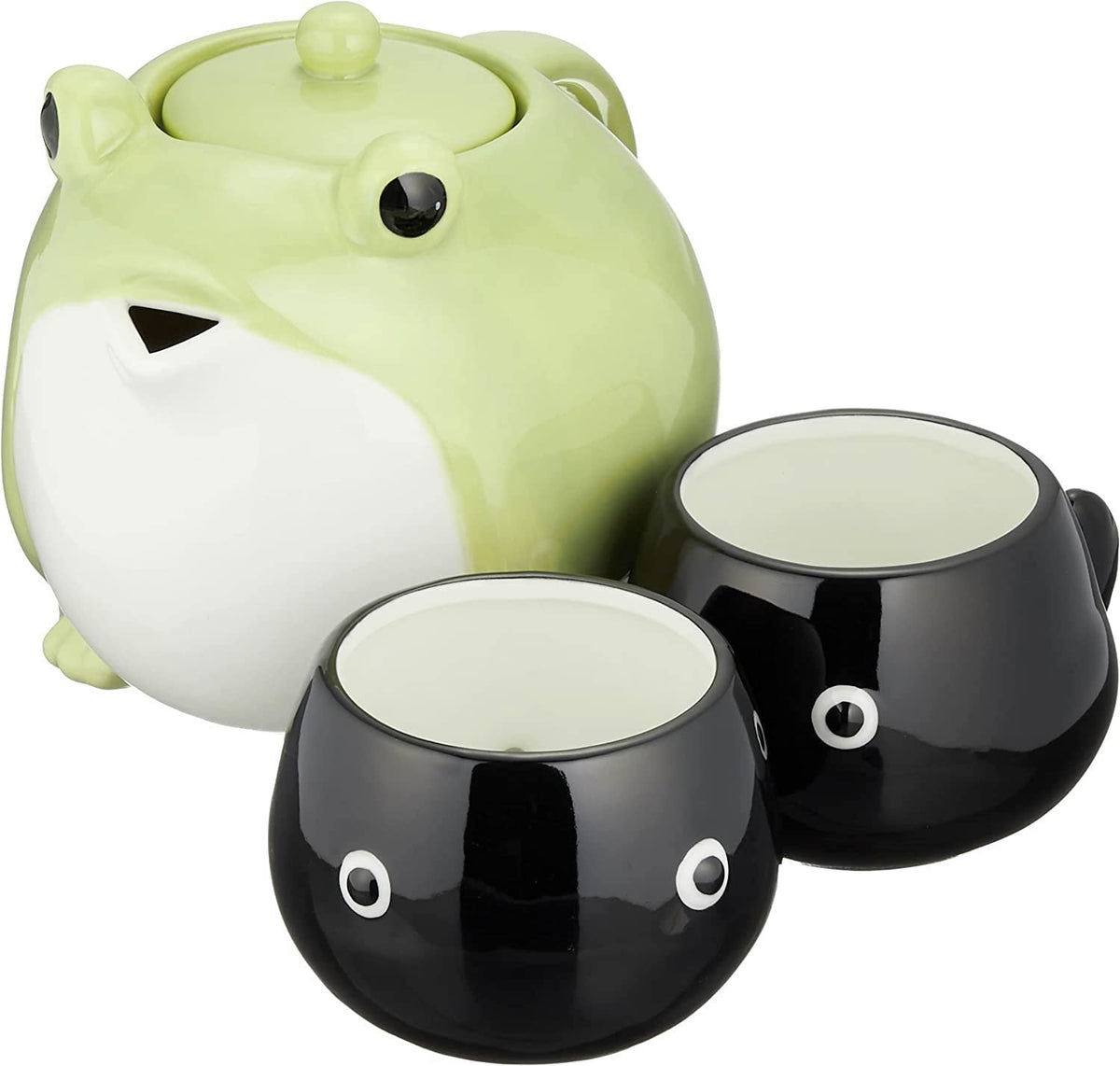 Sunart SAN3293 tetera Rana madre e hijo, ideal para la hora del té