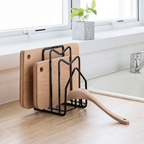SUNFICON soporte-tabla-corte: práctico soporte para tablas al alcance en la cocina.