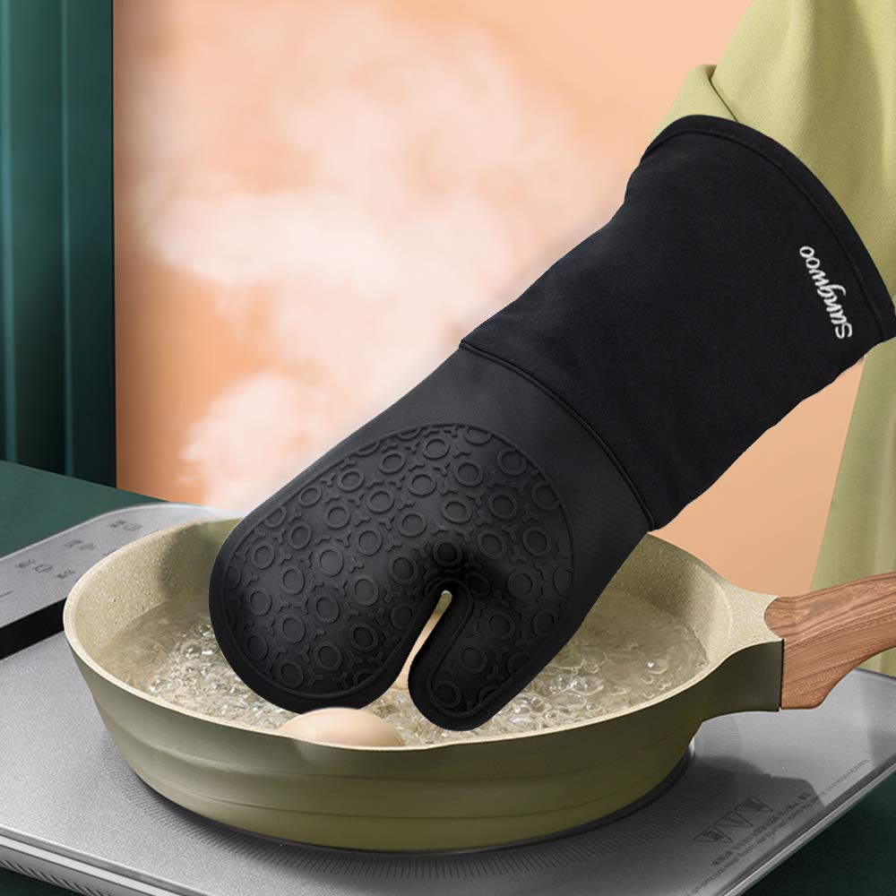 Guantes Sungwoo diseño para parrilla, ideal para manejar utensilios y bandejas calientes