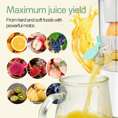 SUNHAIXIA exprimidor eléctrico pomelo para jugo suave y rápido
