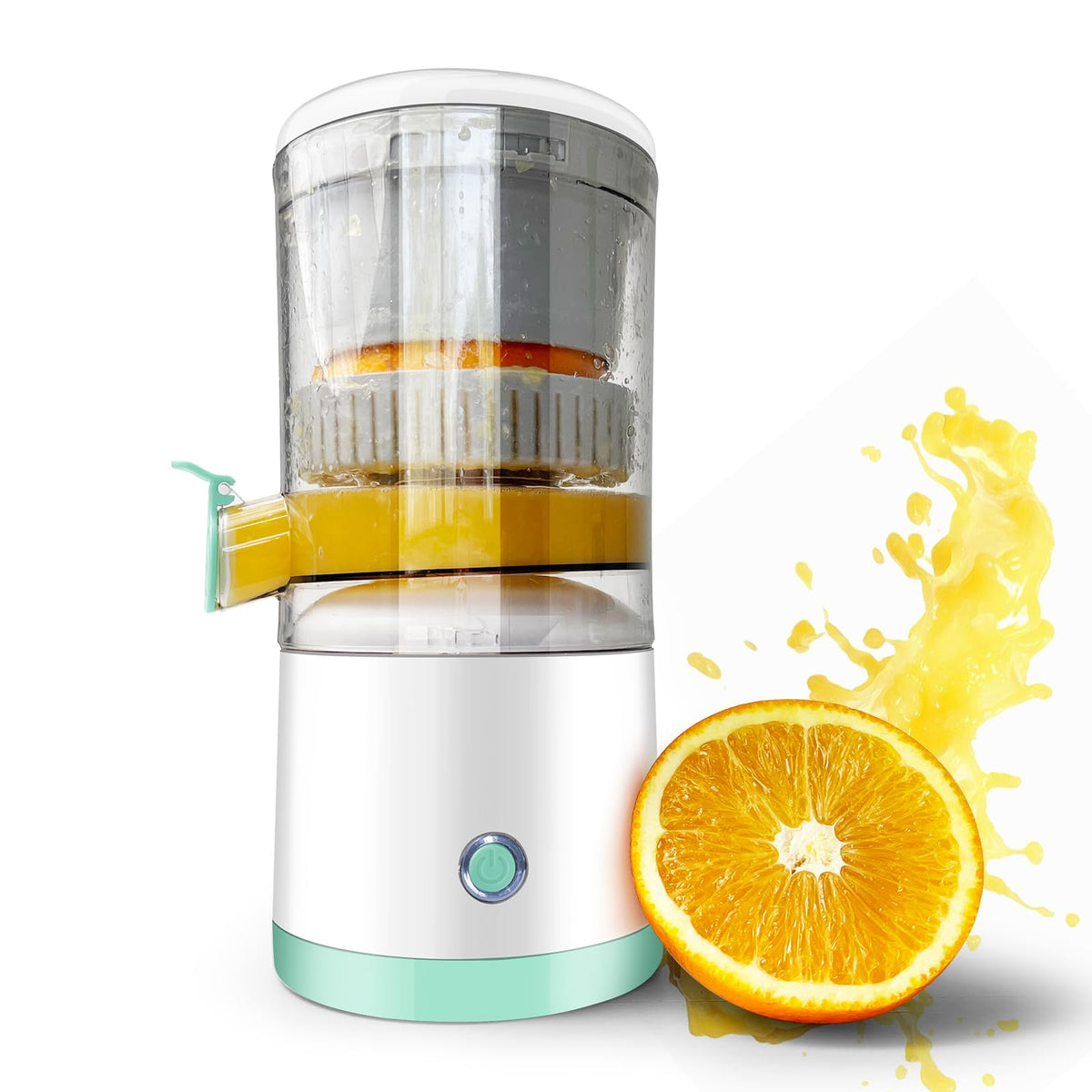 SUNHAIXIA exprimidor eléctrico portátil para jugos frescos en cualquier lugar