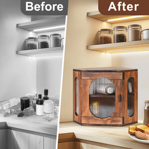 Sunhoo panera mango metálico y cierre magnético para acceso cómodo