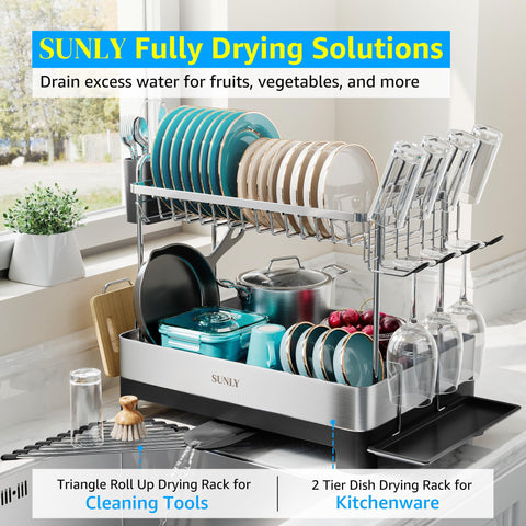 SUNLY acero inoxidable 304, primer plano, resistencia duradera para uso diario.