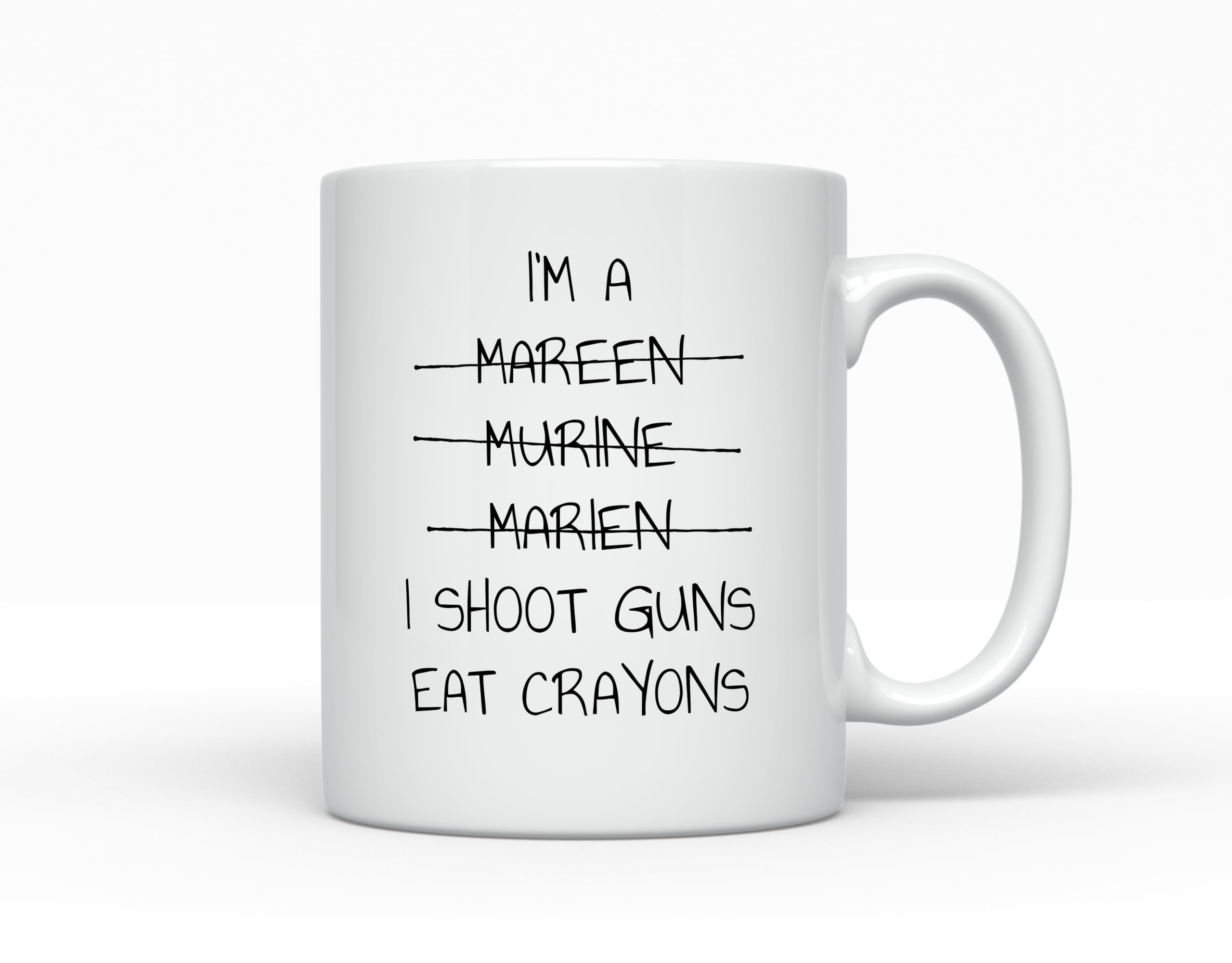 Sunmead Taza Marine dispara armas, ideal como regalo de graduación o cumpleaños.
