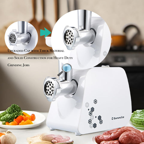Sunmile diseño compacto blanco: encaja en cocinas modernas.