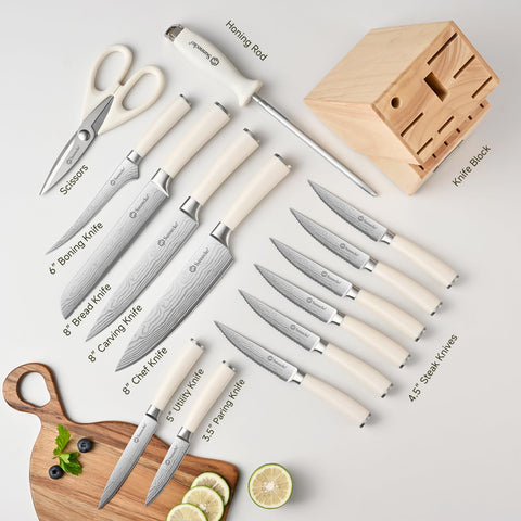 Cuchillo deshuesar Sunnecko 6 pulgadas para despiece preciso