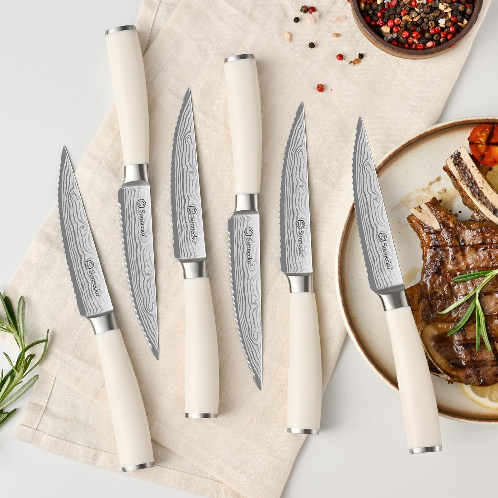 Tijeras de cocina Sunnecko para recortes rápidos