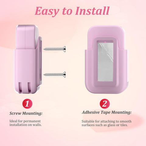 Sunnyload temporizador con soporte y adhesivo para pared