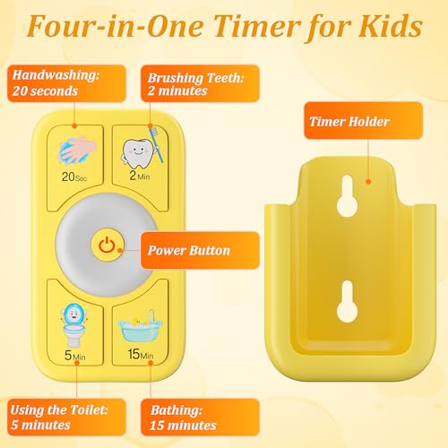 Sunnyload temporizador para niños inodoro: fomenta independencia al usar el baño.