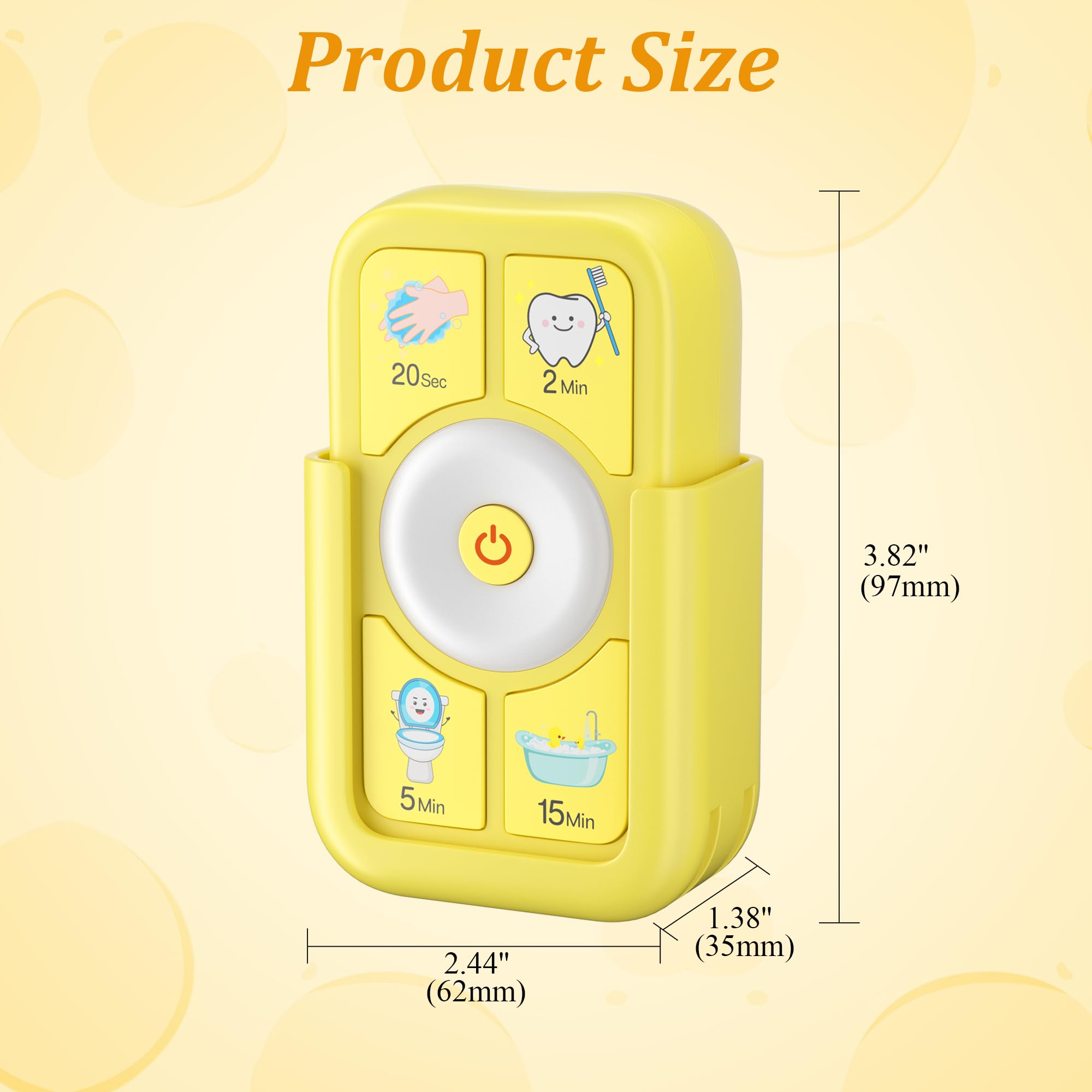 Sunnyload temporizador para niños lavando manos: ideal para iniciar la rutina diaria.