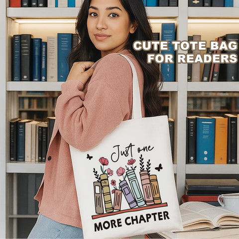 Sunnymove bolsa de lona con frases inspiradoras para leer en cualquier lugar.