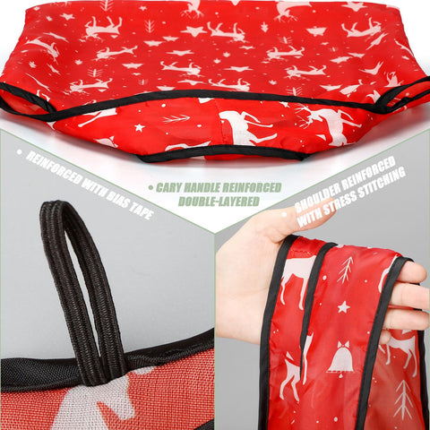 Bolsas Sunnymove con motivos festivos de dulces, útiles para regalos.
