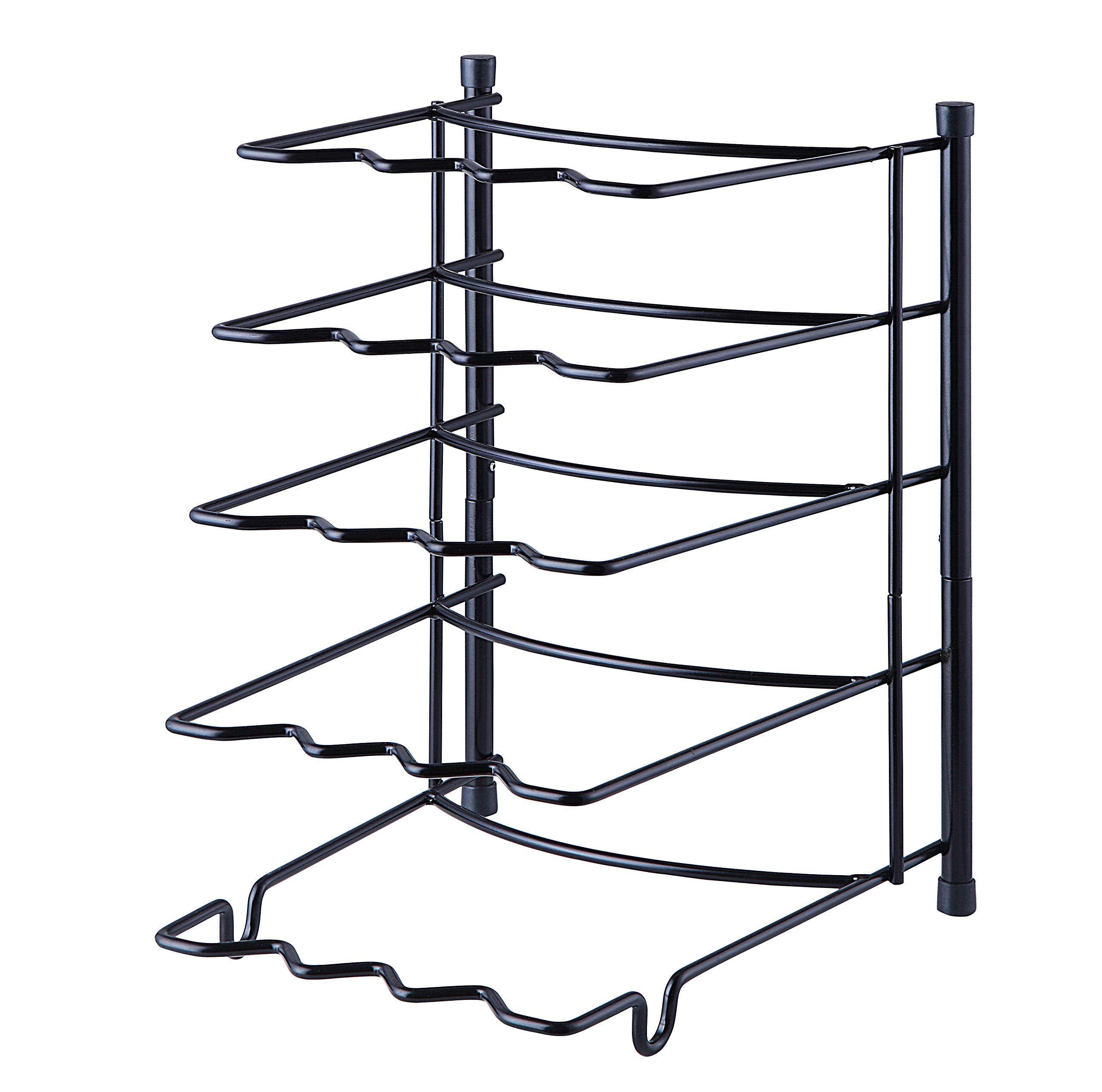 SunnyPoint estante: capacidad de 5 libras por nivel para utensilios pesados.