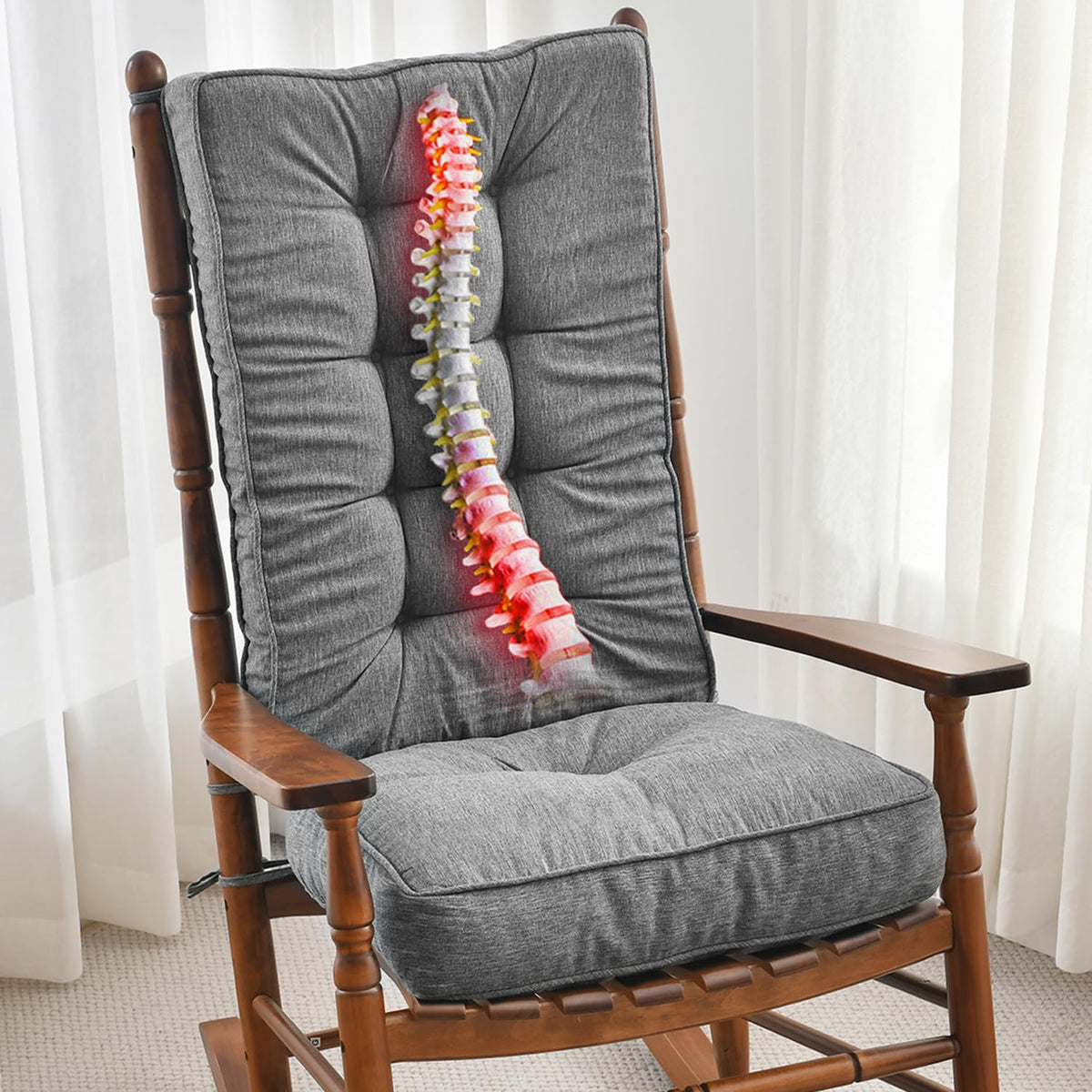 Sunrox cojin memoria para asiento: comodidad prolongada y soporte diario.
