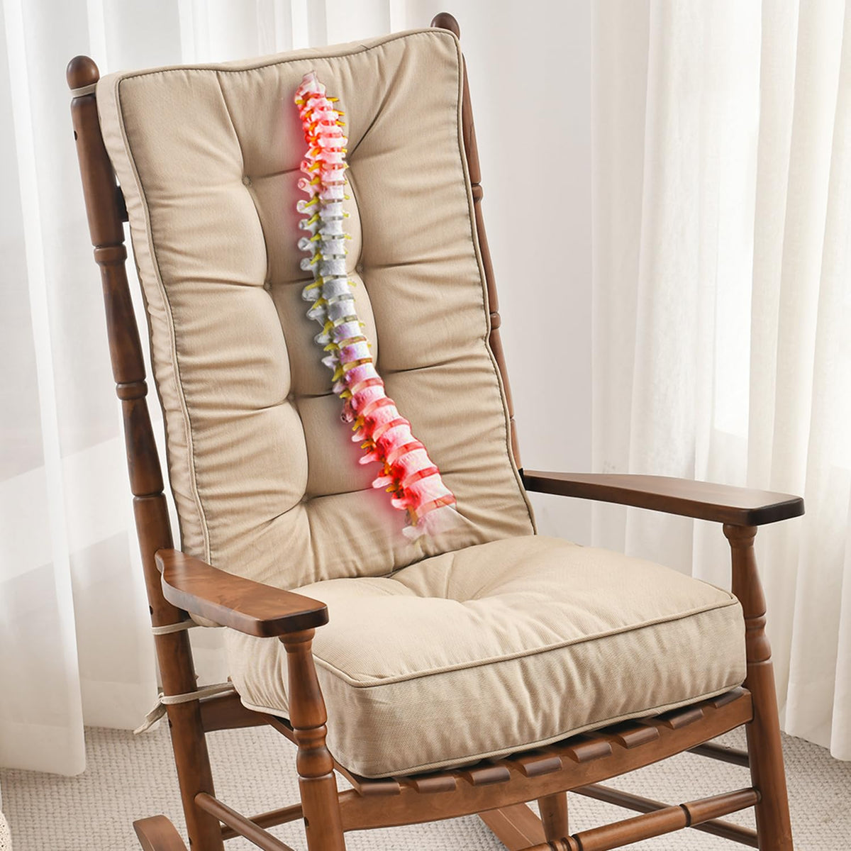 SUNROX almohadillas de asiento para sillón mecedor ofrecen comodidad prolongada.