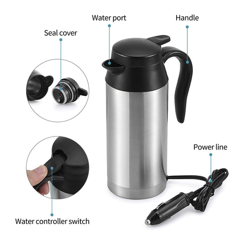 Sunsbell tetera de acero inoxidable para agua caliente.