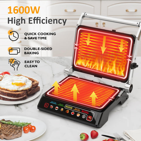 SUNVIVI Bandeja de goteo removible para recoger grasa.