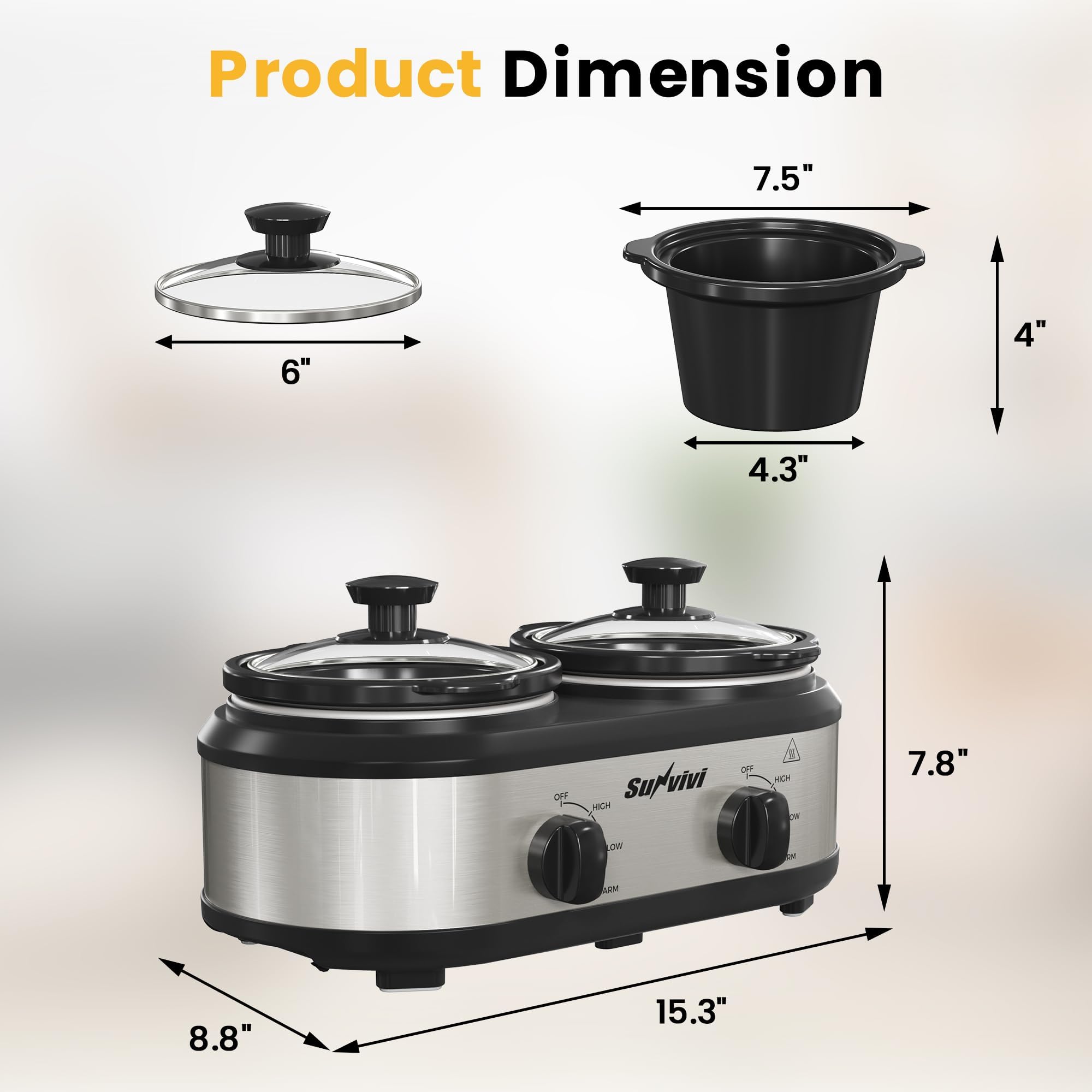 SUNVIVI: diseño moderno en acero inoxidable para cocinas actuales.