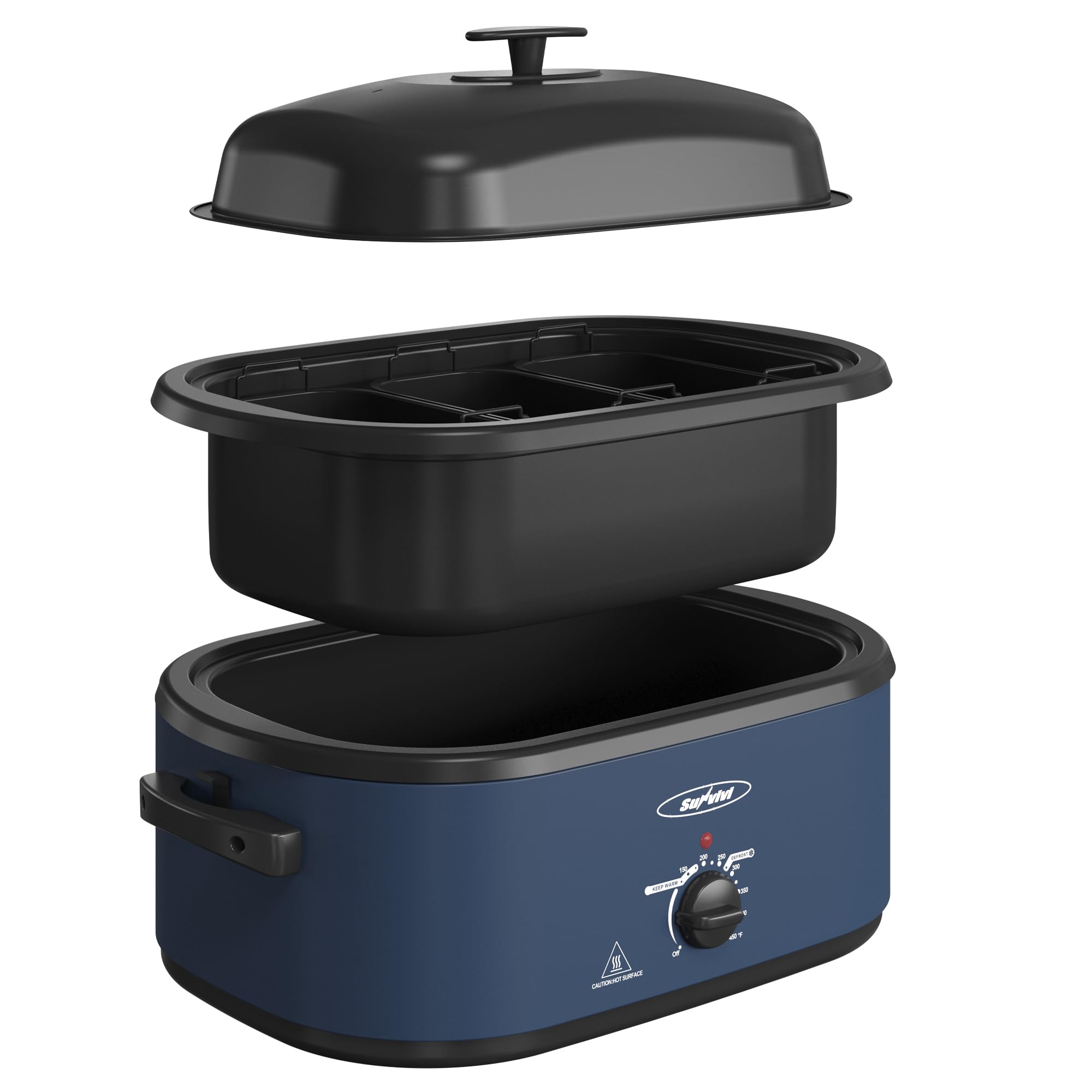 Sunvivi Horno Asador 20QT ideal para fiestas y cenas familiares.
