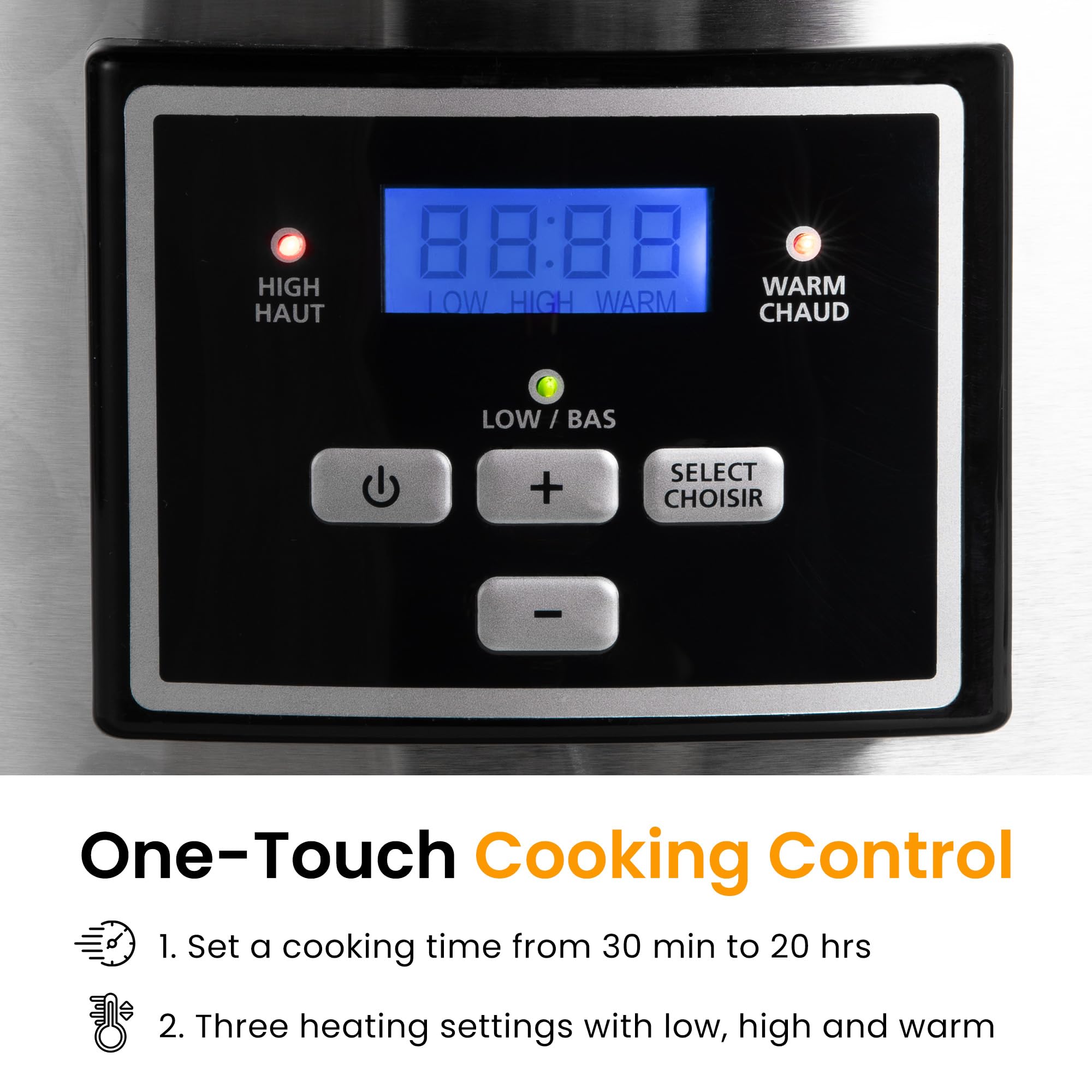 Sunvivi tres temperaturas ofrecen flexibilidad para asados, fondue y más.