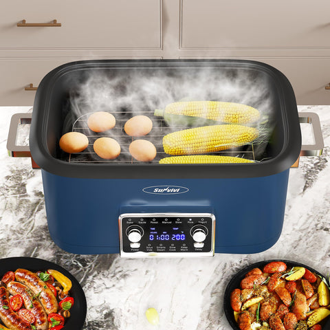 SUNVIVI uso diario práctico para preparar guisos, dips y platos caseros