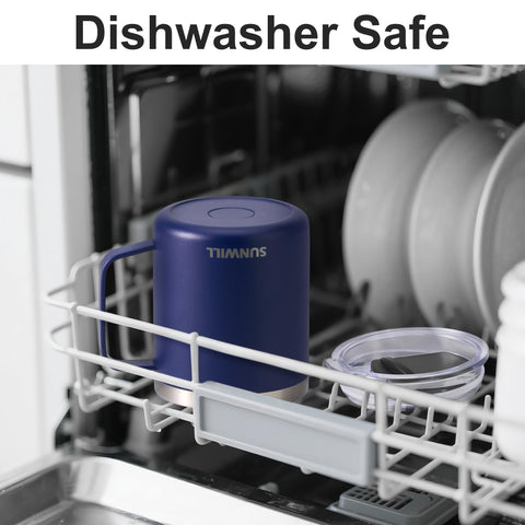 SUNWILL acabado pulverizado duradero en azul marino, resistente a rasguños