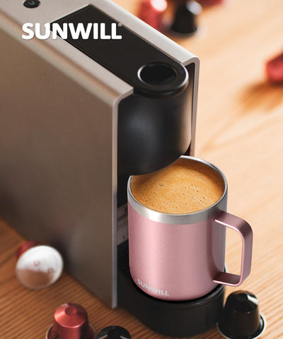 SUNWILL Acabado rosado-oro aporta estilo elegante y fácil de combinar.