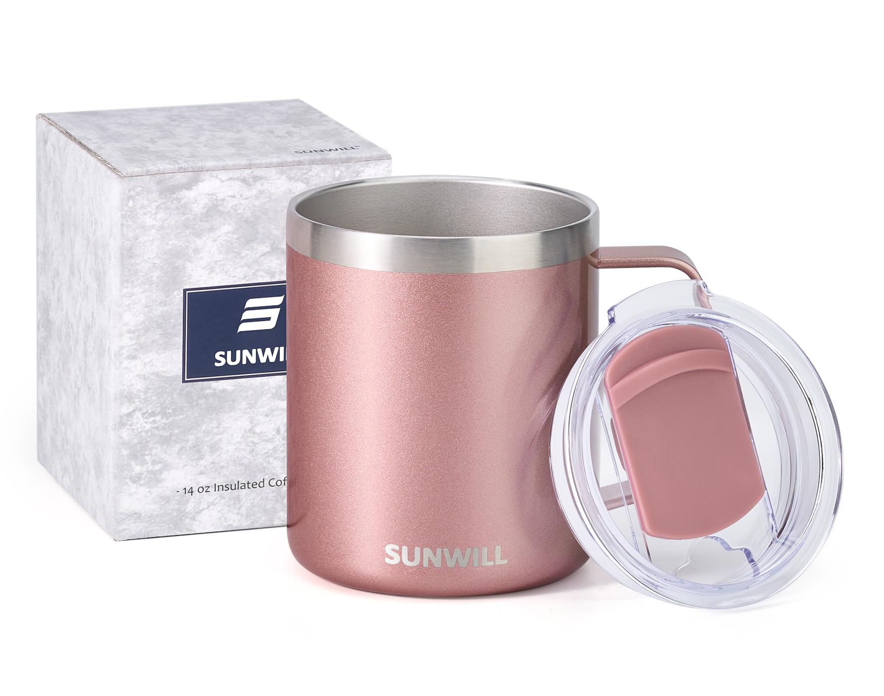 SUNWILL Taza ideal para casa, oficina y camping.
