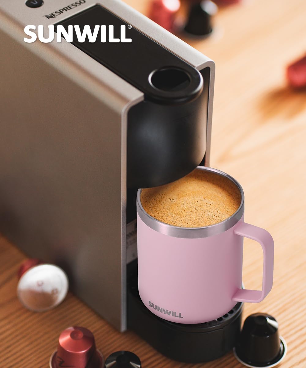 SUNWILL Taza térmica ideal para camping, casa u oficina.