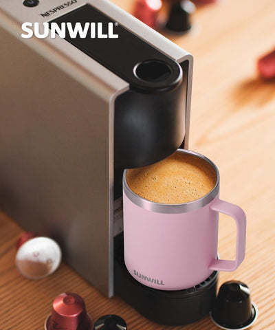 SUNWILL Taza térmica ideal para camping, casa u oficina.