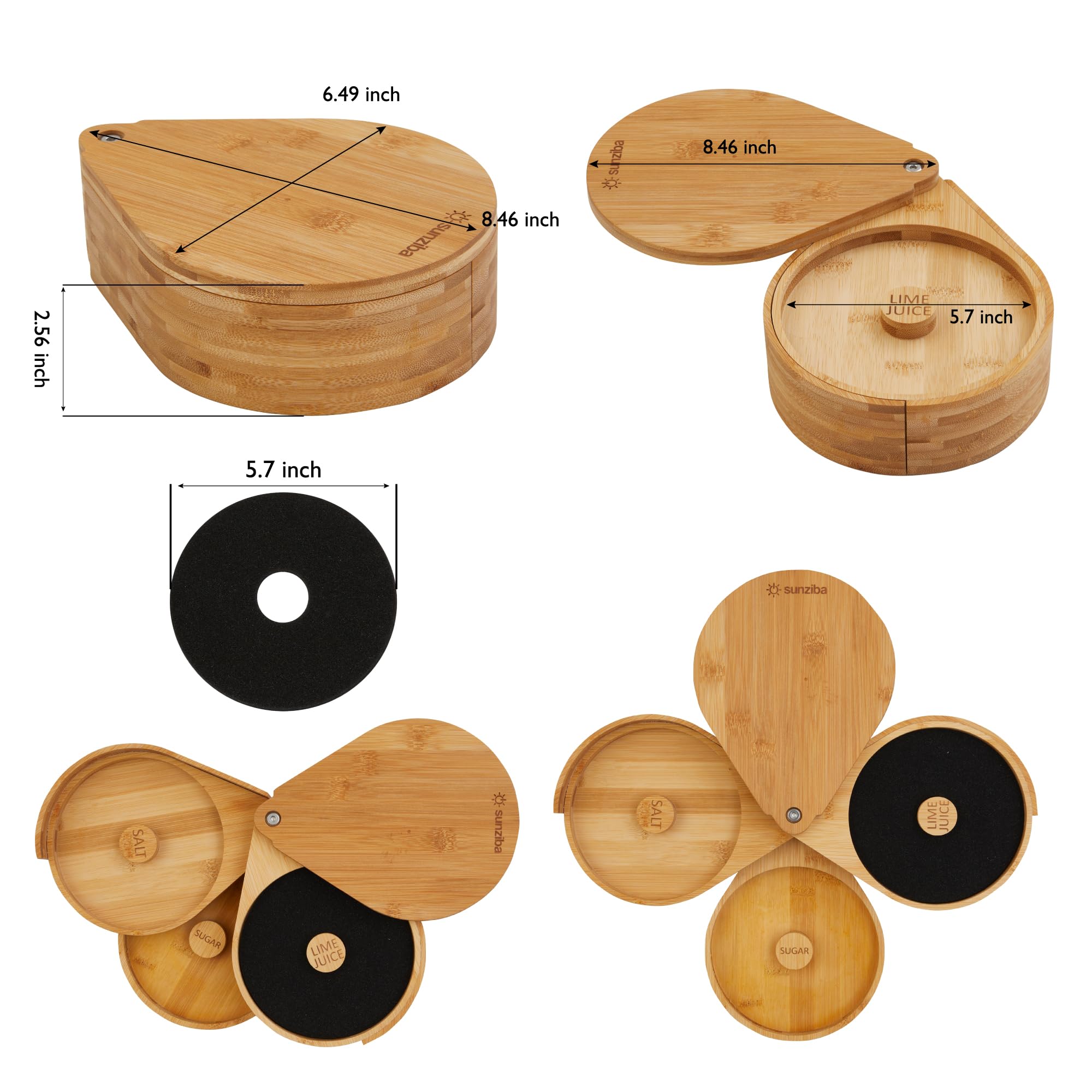 Sunziba accesorios-bar-casa sostenibles para un bar responsable en casa.