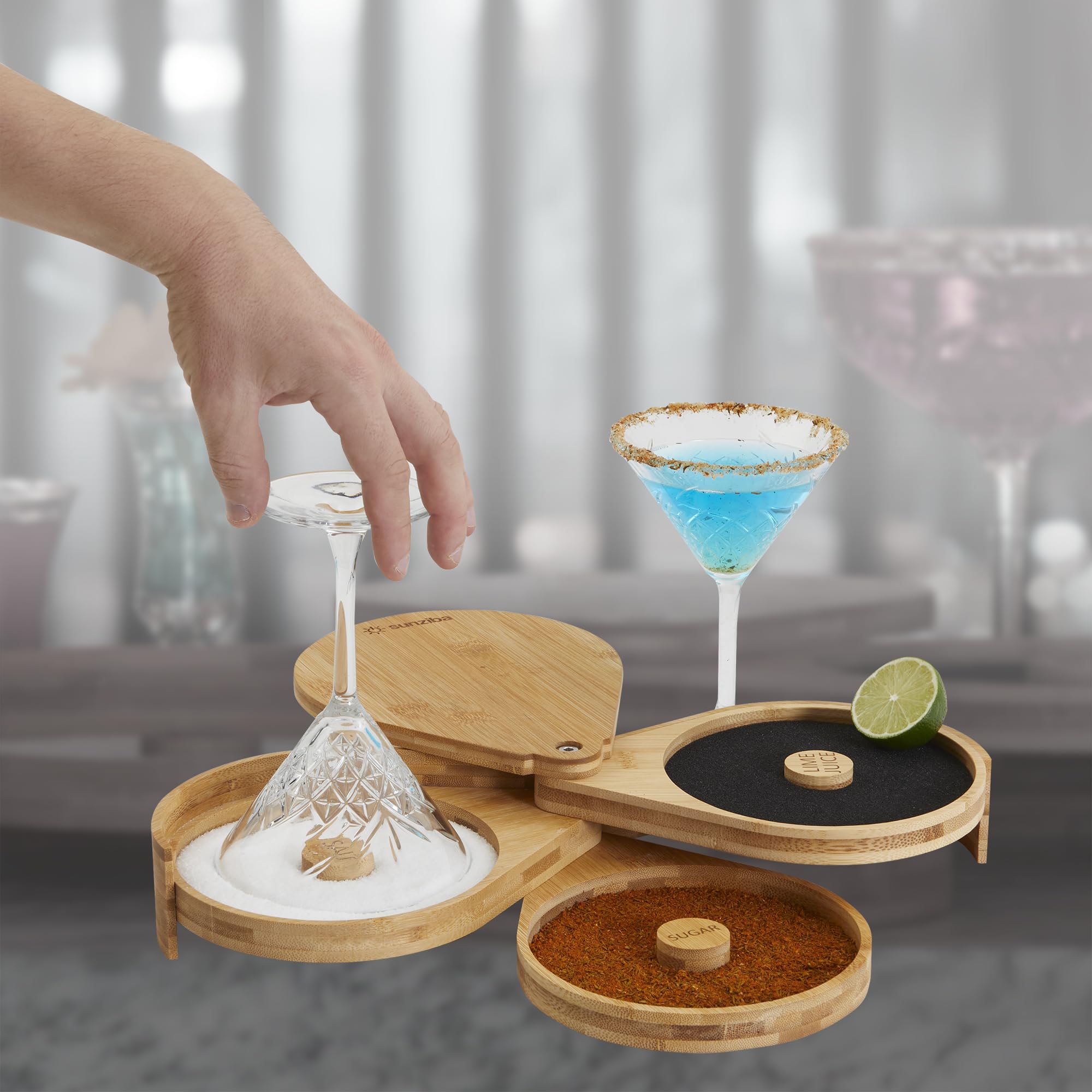 Sunziba diseño durable bambú para uso prolongado en casa.