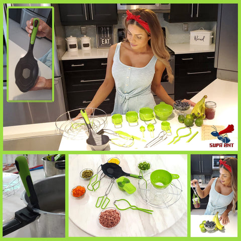 Supa Ant Kit cucharón XL para servir salsas y guisos