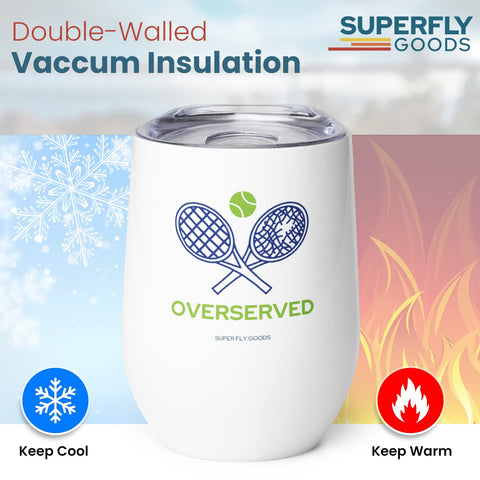 Super Fly Goods Taza de acero inoxidable 304, duradera y segura para bebidas