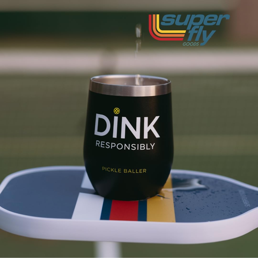 Super Fly Goods vaso-pickleball listo para playa, piscina o campo de juego