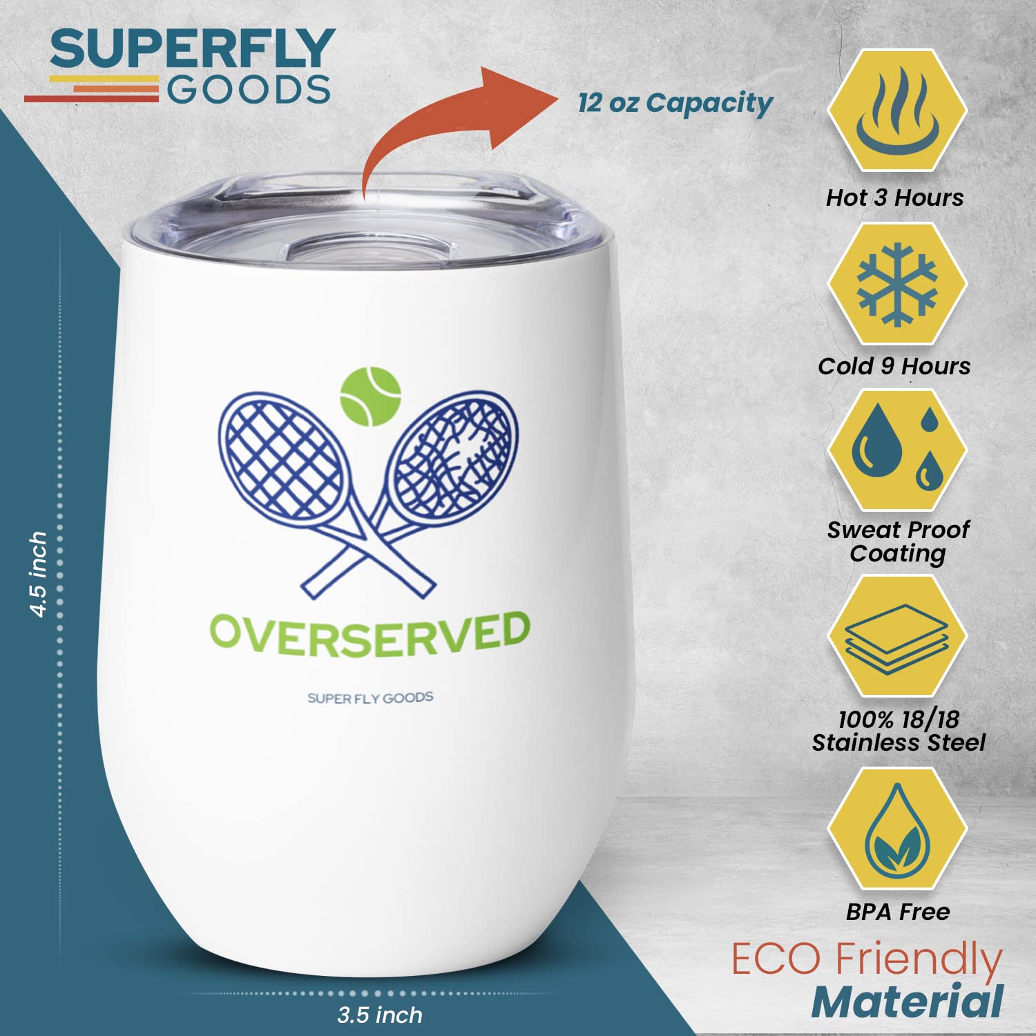 Super Fly Goods Tapa a prueba de fugas, evita derrames en cualquier bolso