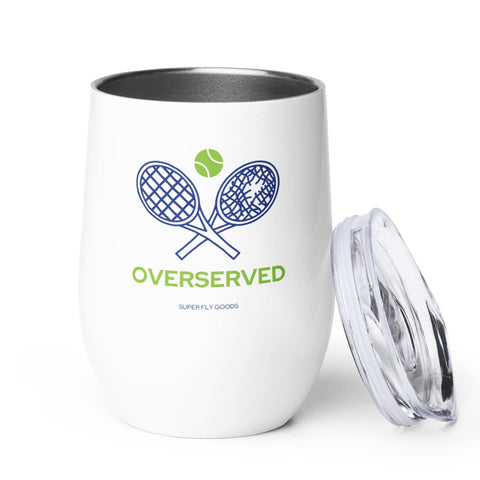 Super Fly Goods Taza de viaje insulada para tenis, mantiene la bebida caliente o fría