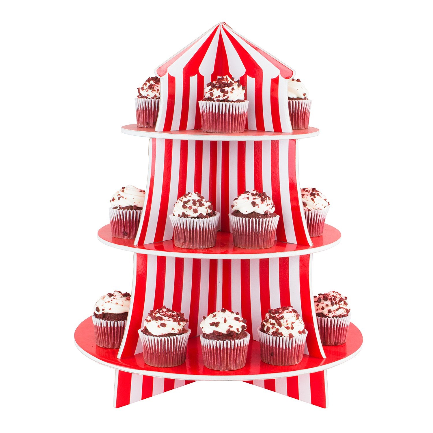 Super Z Outlet presentación de dulces en tres niveles para buffets
